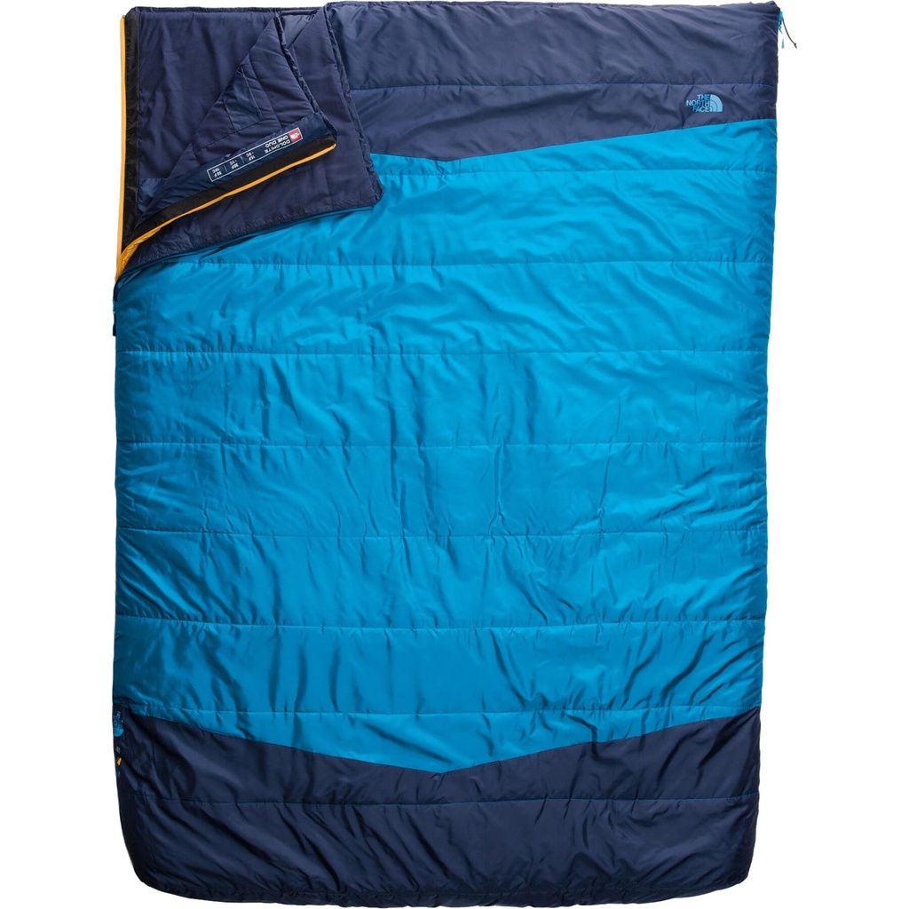 [000232689000000] The North Face Dolomite One Double Sleeping Bag (Hyper Blue/Radiant Yellow, Long)