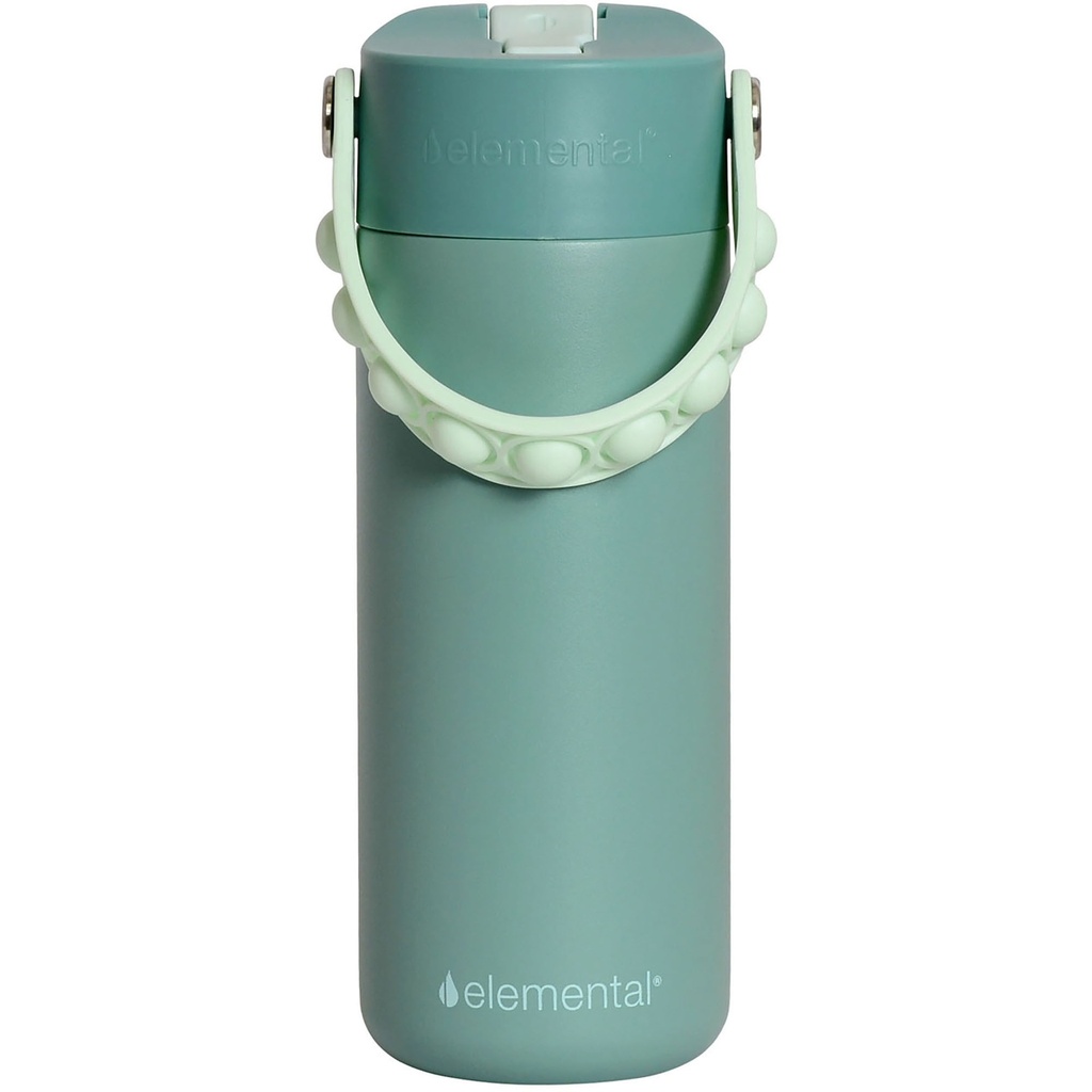 Elemental Fidget Handle Kids Stainless Water Bottle - 18oz