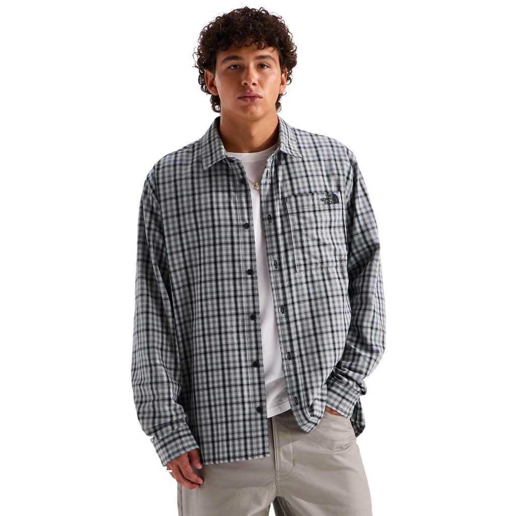 The North Face Men's Mountain Falls Flannel Button Down Long Sleeve Shirt