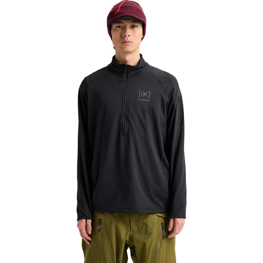 Burton Men's [ak]® Helium Grid Half-Zip Fleece