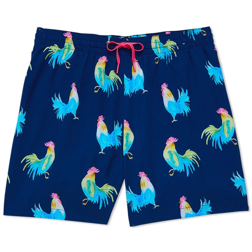 Chubbies Men's The Fowl Plays Stretch 7" Swim Trunks