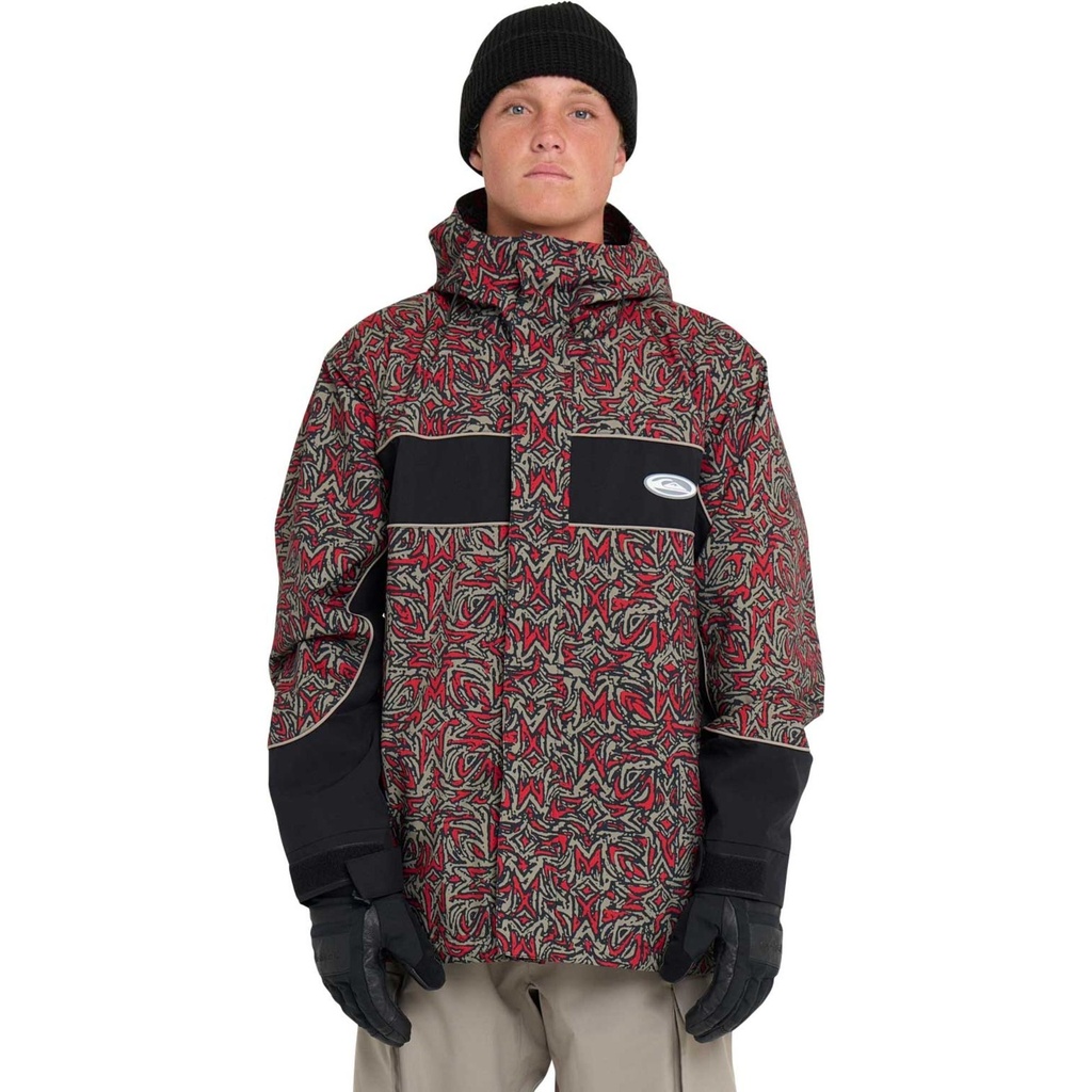 Quiksilver DRYFLIGHT スノーボードウェア S/P 迷彩 Quiksilver Men's High Altitude 20K Snow Jacket | Sun & Ski Sports
