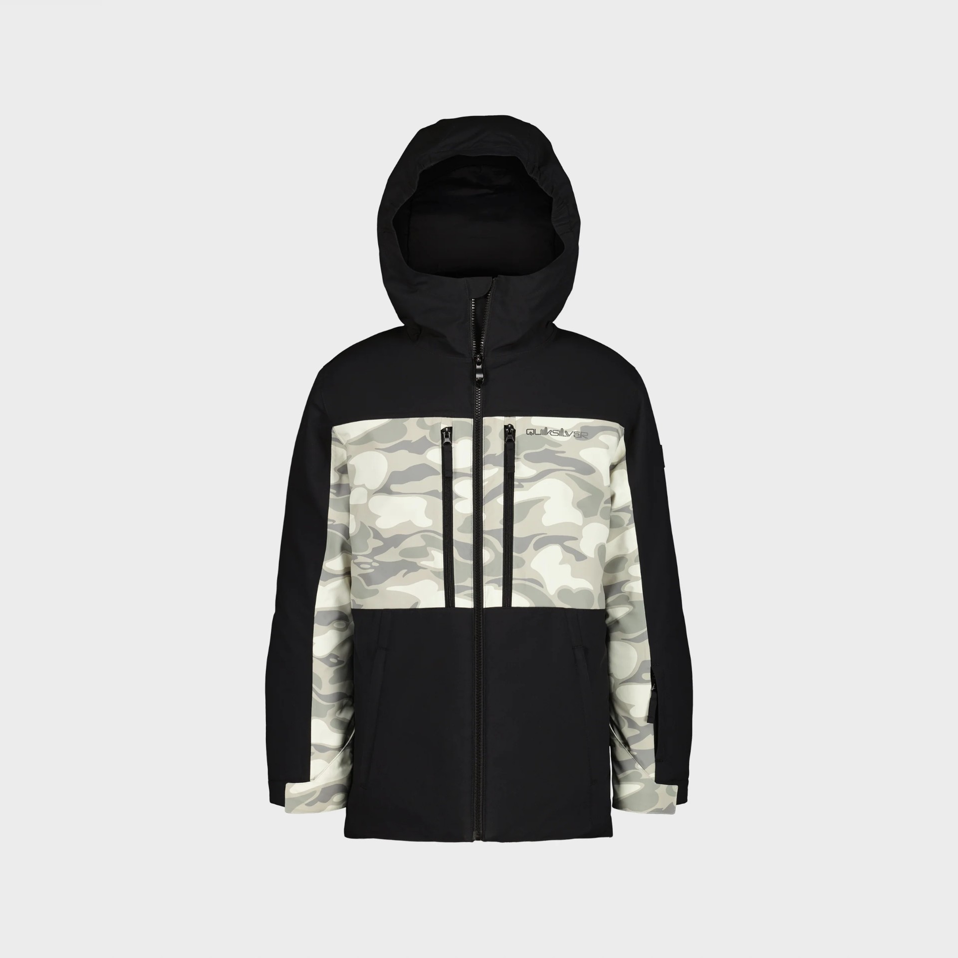 Quiksilver Boys' Double Black Snow Jacket