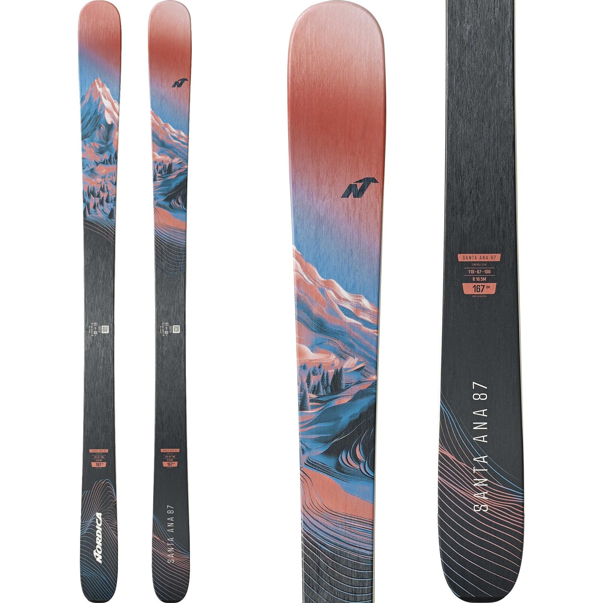 Nordica Nordica Women's Santa Ana 87 Skis '27 - $699.99 at Sun & Ski Sports