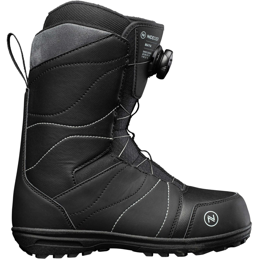 NIDECKER MAYA BOA ブラック スノーボードブーツ Nidecker Women's Maya Snowboard Boots | Sun & Ski Sports