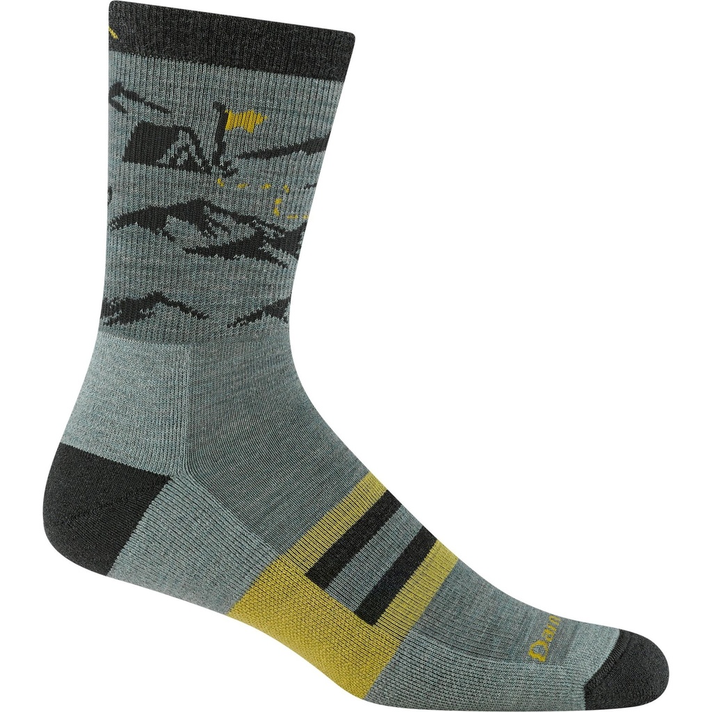 Darn Tough Vermont Men's Hike Hike Hut Micro Crew Hiking Socks