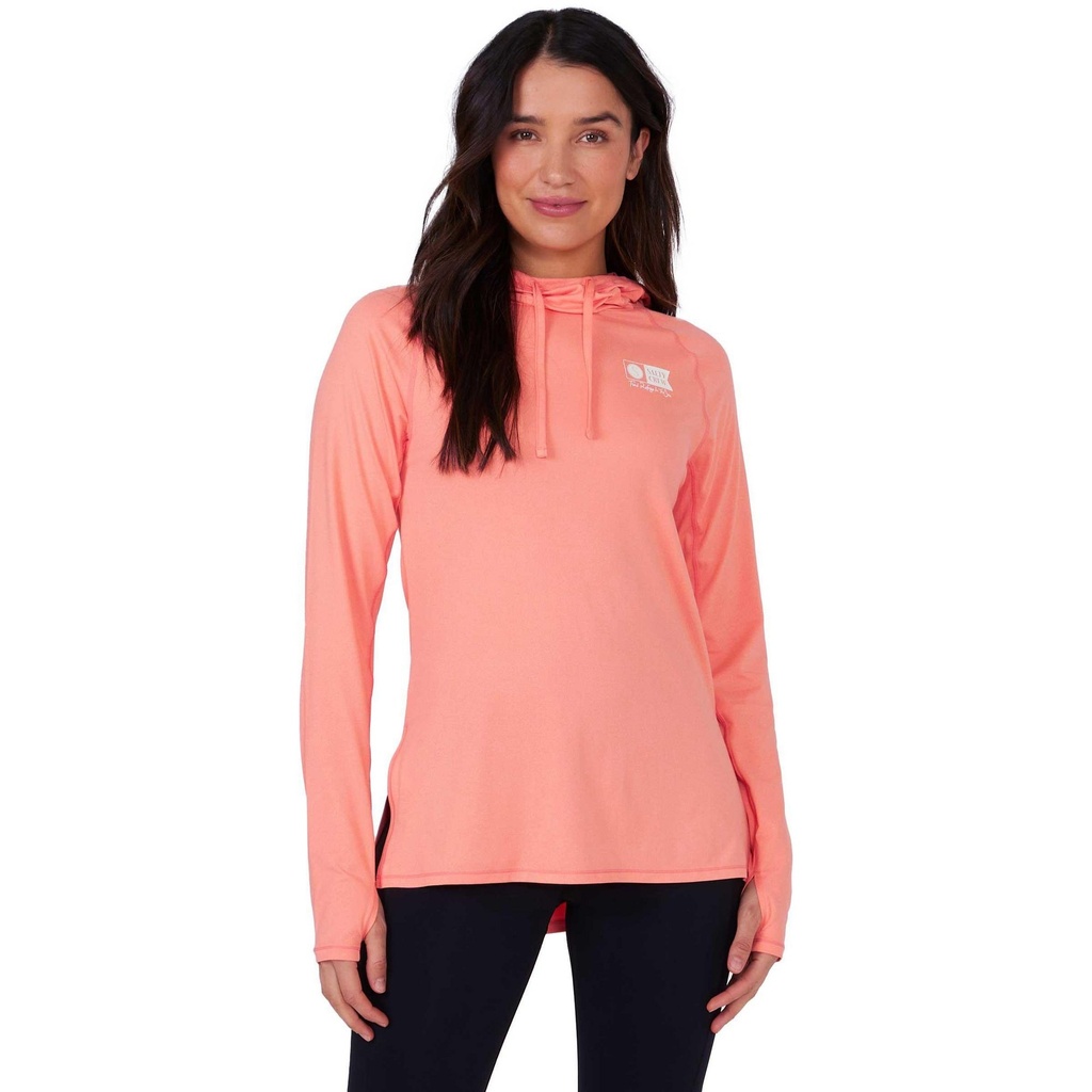 Salty Crew Women's Thrill Seekers Hooded Sun Shirt