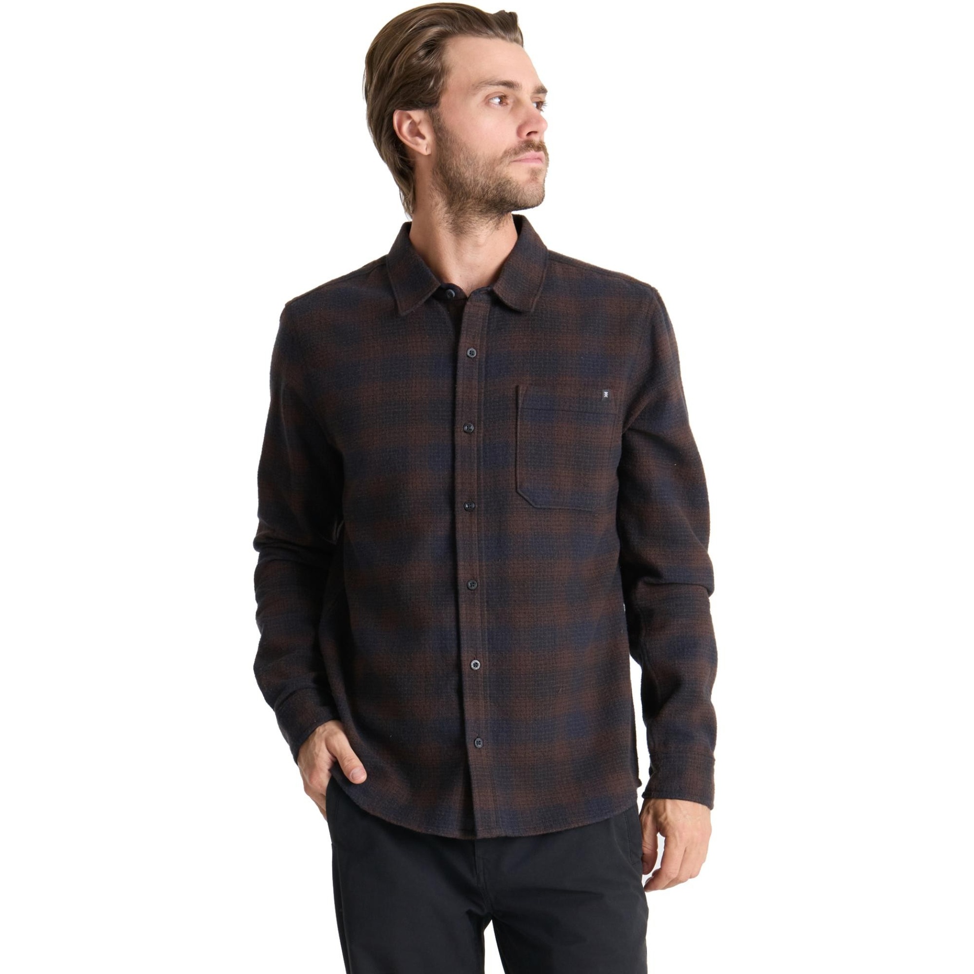 Roark Men's Crossroads Flannel Shirt