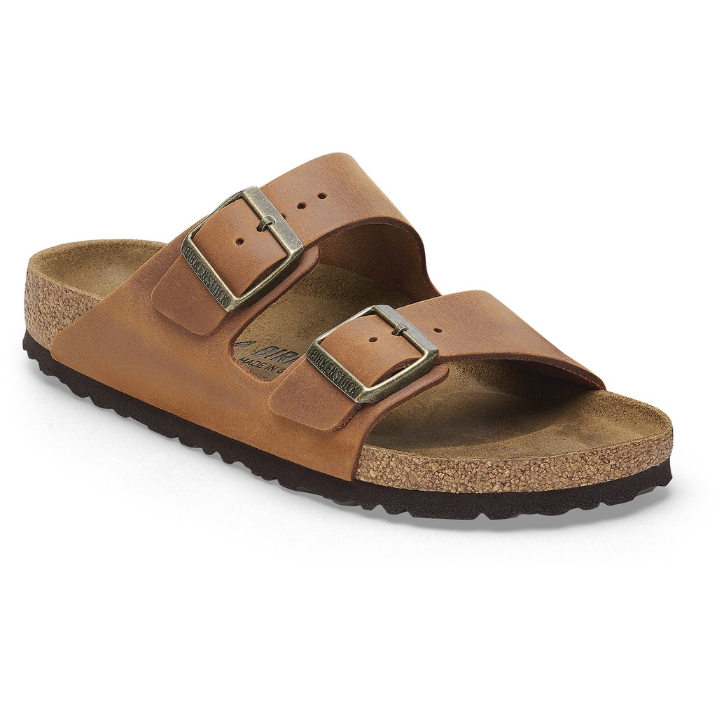 Birkenstock Men's Arizona Oiled Leather Sandals