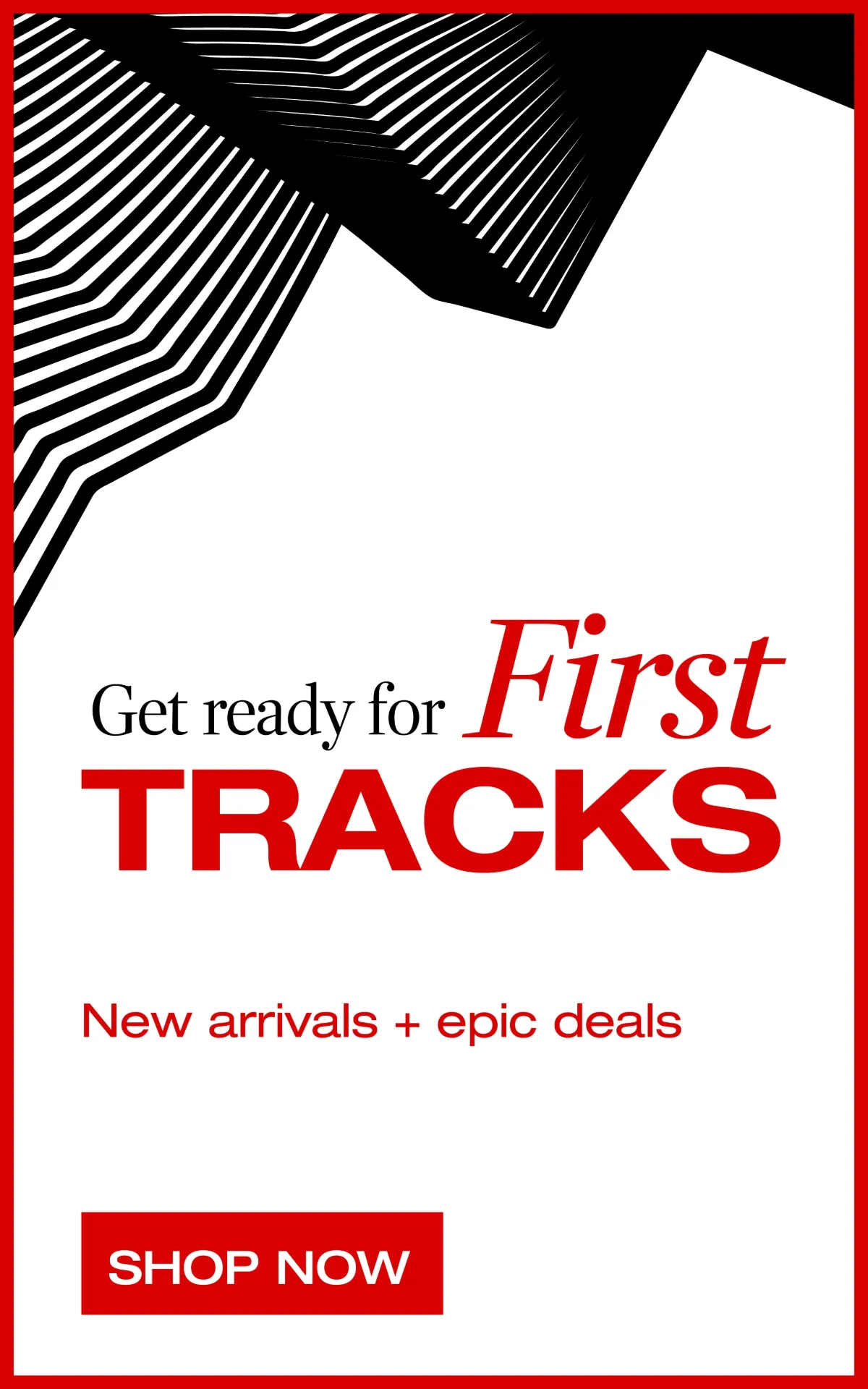 First Tracks Shopping Card