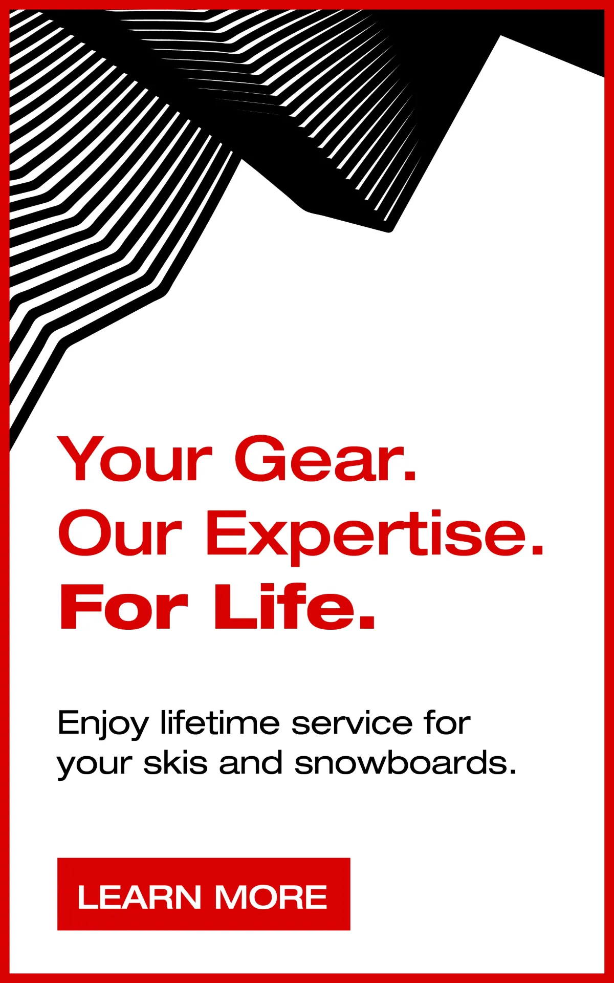 First Tracks Lifetime Services Card